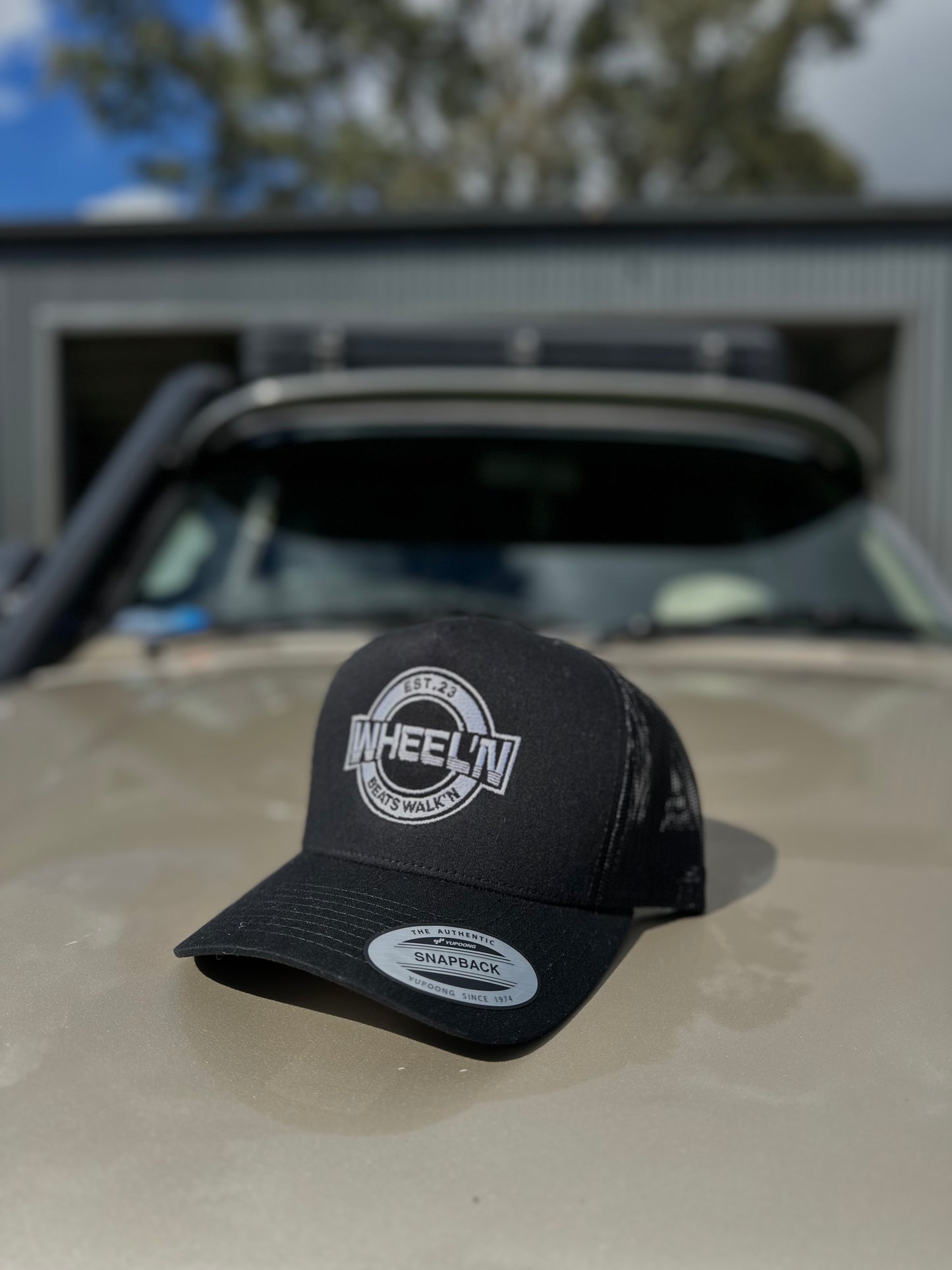 Wheel’n Trucker Cap (black)